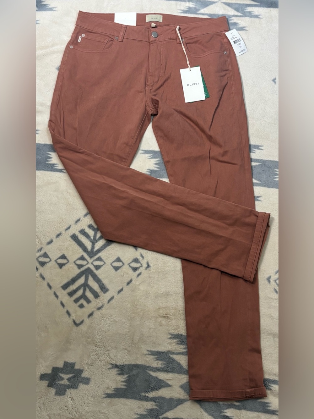DL1961 Men's Pants | Nantucket Red | Nick Slim